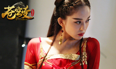 苍穹变手游美杜莎扮演者娜扎剧照曝光