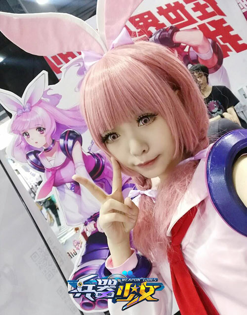 软妹萌萌哒《兵器少女》武器娘亮相漫展_游戏资讯-游民部落(gamecolg.com)