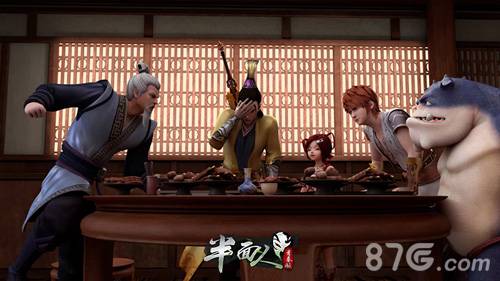 音画大赏3D浪漫古风《半面人》高清多图_游戏资讯-游民部落(gamecolg.com)