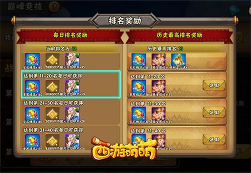 《西游萌萌》王者争霸战铸就王者之路_游戏资讯-游民部落(gamecolg.com)
