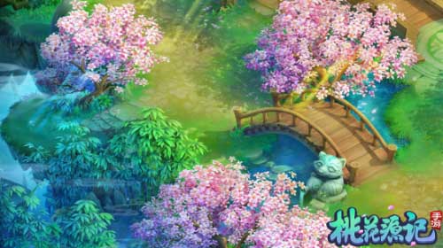 《桃花源记》手游送你一套粉墙黛瓦的世外家园_游戏资讯-游民部落(gamecolg.com)