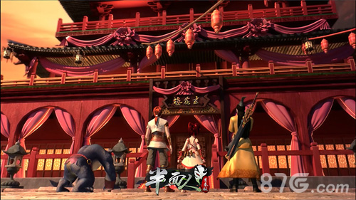 音画大赏3D浪漫古风《半面人》高清多图_游戏资讯-游民部落(gamecolg.com)