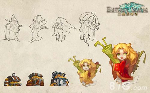 三国志传奇原画首曝精美日系渲染风_游戏资讯-游民部落(gamecolg.com)
