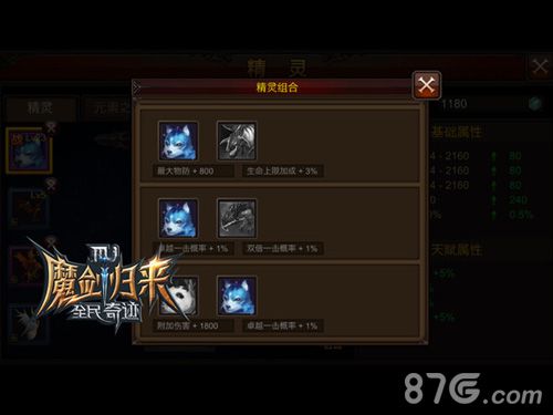 全民奇迹灵灵狗精灵搭配揭秘百搭灵宠充就送-游民部落(gamecolg.com)