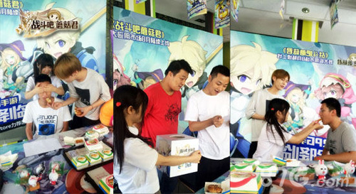 元气少女甜蜜喂食战斗吧蘑菇君麦当劳主题店探险_游戏资讯-游民部落(gamecolg.com)