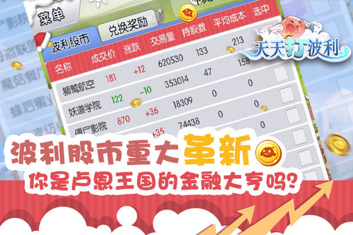 《波利》股市重大革新你是卢恩王国的金融大亨吗_游戏资讯-游民部落(gamecolg.com)