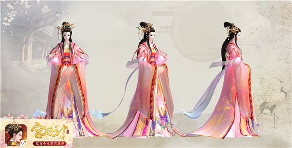 诠释立体主张《宫廷计》手游主角模型曝光_游戏资讯-游民部落(gamecolg.com)