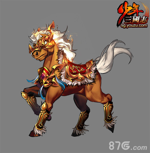 《少年三国志》夏至日特别献礼4大名战马闪亮登场_游戏资讯-游民部落(gamecolg.com)