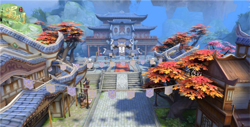 《蜀门手游》主城曝光成都繁华依旧_游戏资讯-游民部落(gamecolg.com)