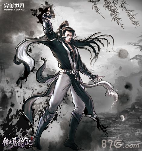 倚天屠龙记手游概念原画来袭书写水墨武侠_游戏资讯-游民部落(gamecolg.com)