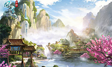 问道手游主城原画曝光中天盛世一码难求