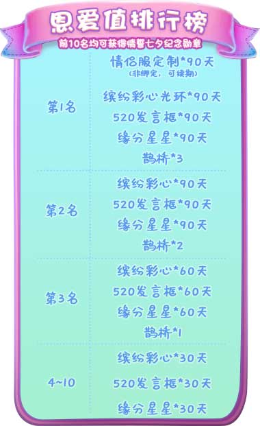 《推理学院》七夕节活动来了一起玩自定义情侣装_游戏资讯-游民部落(gamecolg.com)