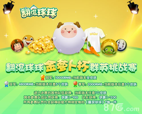 《翻滚球球》首届金萝卜杯群英挑战赛豪华赛事奖励_游戏资讯-游民部落(gamecolg.com)