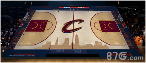 《NBA梦之队2》3D球场图大公开重现NBA_游戏资讯-游民部落(gamecolg.com)