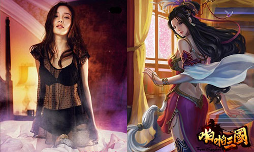 《啪啪三国》甄姬像李小璐4星美女人设大盘点_游戏资讯-游民部落(gamecolg.com)