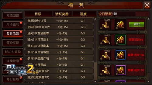 不打架也能领奖《全民奇迹MU》4.0每日福利全揭秘_游戏资讯-游民部落(gamecolg.com)