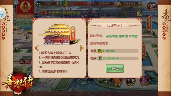 《熹妃传》手游派系首领养成_游戏资讯-游民部落(gamecolg.com)