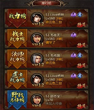 舍我其谁9187《传奇世界正版H5》攻略排行榜_游戏资讯-游民部落(gamecolg.com)