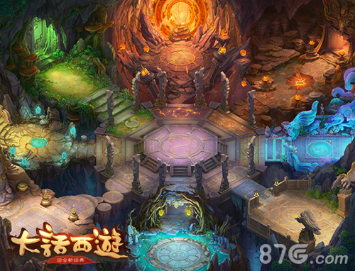 七圣降世斩妖除魔大话西游手游野外山洞地图详解_游戏资讯-游民部落(gamecolg.com)