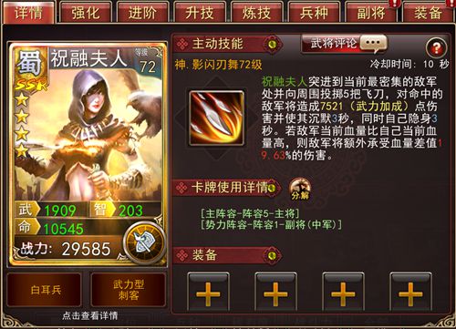 南蛮王之妻《大战三国志》祝融夫人特辑_游戏资讯-游民部落(gamecolg.com)