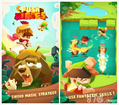战棋游戏《推拉英雄》获AppStore首页推荐_游戏资讯-游民部落(gamecolg.com)