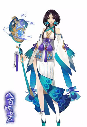阴阳师八百比丘尼新皮肤曝光苍之雀羽赤之流火皮肤_游戏资讯-游民部落(gamecolg.com)