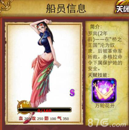 8090《梦幻启航》罗宾的小秘密罗宾信息介绍_游戏资讯-游民部落(gamecolg.com)