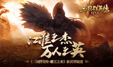 江淮之杰万人之英《三国群英传-霸王之业》新武将