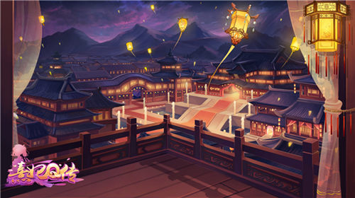 《熹妃Q传》3D室外风景赏风光旖旎秀色宜人_游戏资讯-游民部落(gamecolg.com)