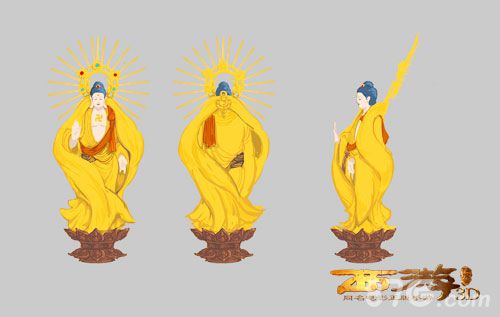 西游降魔篇3D手游人设原画曝光剑网三原班人马操刀_游戏资讯-游民部落(gamecolg.com)