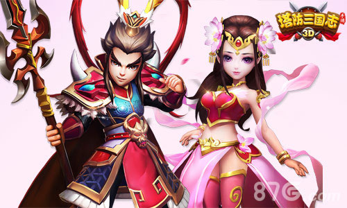 貂蝉VS小乔《塔防三国志》最萌妹子投票开启_游戏资讯-游民部落(gamecolg.com)