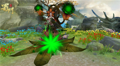 《蜀门手游》花开满园桂花山邀你一游_游戏资讯-游民部落(gamecolg.com)