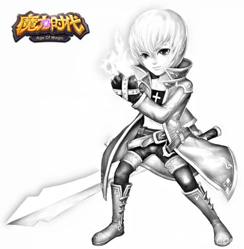 《魔力时代》美女手绘胡歌照欣赏超有爱~_游戏资讯-游民部落(gamecolg.com)