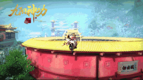 《九阳神功:起源》飞跃千山万水御风领略胶片画质_游戏资讯-游民部落(gamecolg.com)