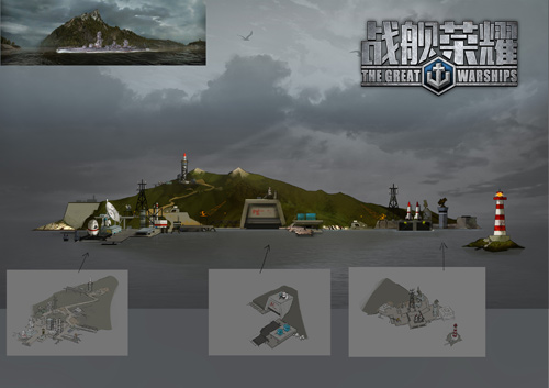 《战舰荣耀》全新海战革命场景原画首曝_游戏资讯-游民部落(gamecolg.com)