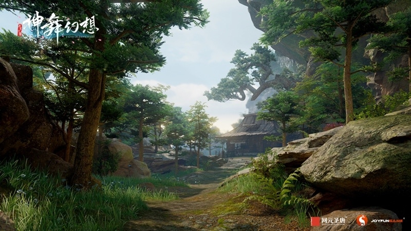《神舞幻想》层台累榭特色场景建筑细观_游戏资讯-游民部落(gamecolg.com)
