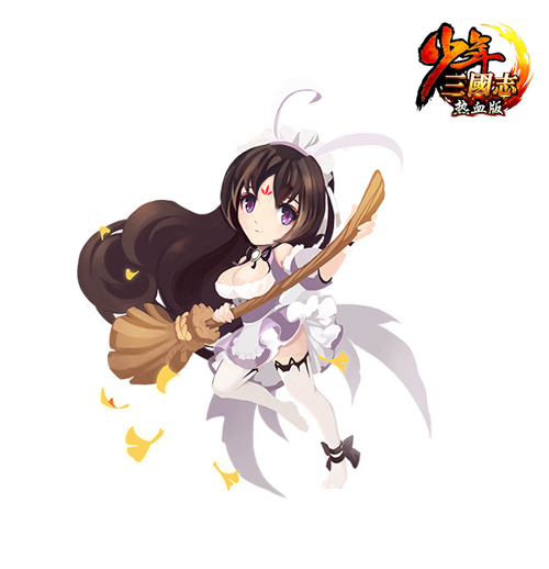 制服诱惑《少年三国志》貂蝉女仆装亮相_游戏资讯-游民部落(gamecolg.com)