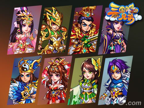 《三国吧兄弟》人物原画曝光霸气男儿乱世美人_游戏资讯-游民部落(gamecolg.com)