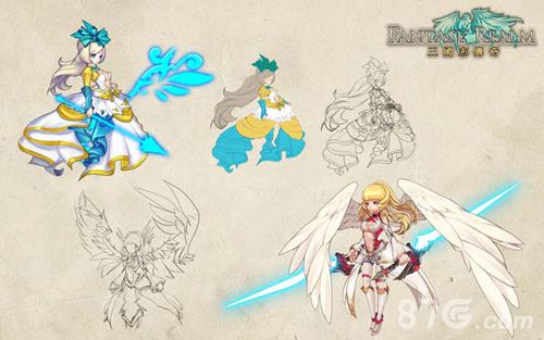三国志传奇原画首曝精美日系渲染风_游戏资讯-游民部落(gamecolg.com)