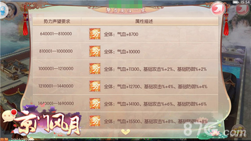 《京门风月》家族荣耀之役为势力开战_游戏资讯-游民部落(gamecolg.com)