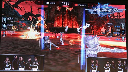 《新剑与魔法》3v3挑战赛中国夺冠女神泰妍助阵对决_游戏资讯-游民部落(gamecolg.com)