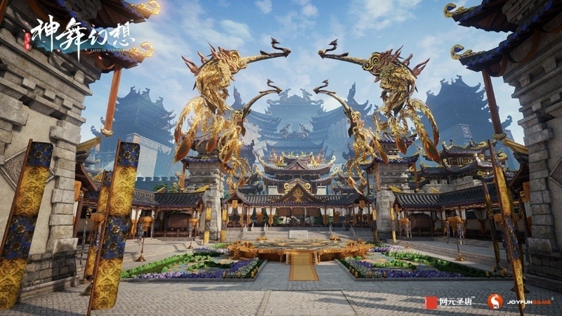 《神舞幻想》层台累榭特色场景建筑细观_游戏资讯-游民部落(gamecolg.com)