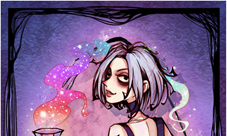 《狼人杀官方》独特画风吸引萌妹变身哥特少女