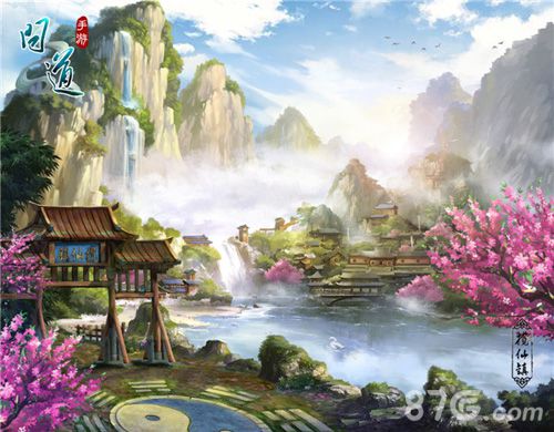 问道手游主城原画曝光中天盛世一码难求_游戏资讯-游民部落(gamecolg.com)