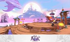 甜蜜再升级《九州天空城3D》花式比心有爱互动
