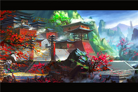 《永恒仙域》原画场景曝光如梦如幻_游戏资讯-游民部落(gamecolg.com)