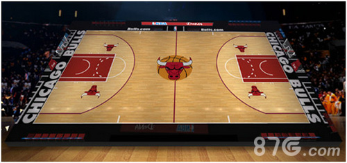 《NBA梦之队2》3D球场图大公开重现NBA_游戏资讯-游民部落(gamecolg.com)