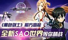 《黑色剑士》前方高能全新SAO世界等你萌战