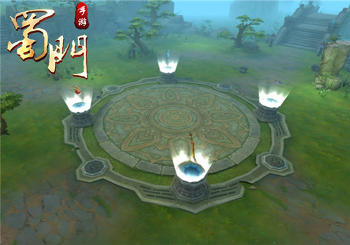 《蜀门手游》彩虹桥相会凝碧崖场景实录_游戏资讯-游民部落(gamecolg.com)