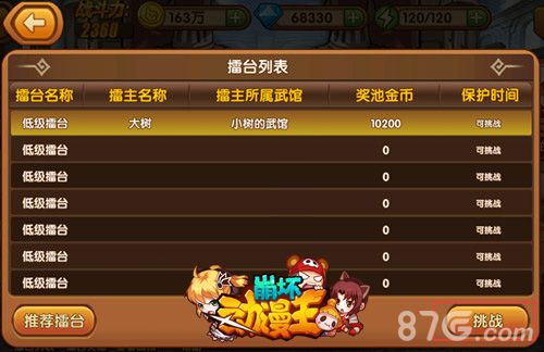 《崩坏动漫王》公会系统一起去武馆那踢馆吧_游戏资讯-游民部落(gamecolg.com)